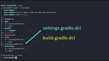 Declarative Gradle EAP2 - Creating projects with gradle init