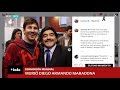 Lionel Messi despidió a Diego Maradona: “Nos deja pero no se va, porque el Diego es eterno”