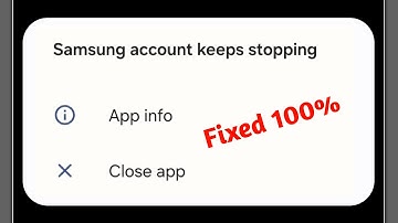 How to Fix Samsung account keeps stopping Problem || Samsung Account Keeps Crashing Problem Solve