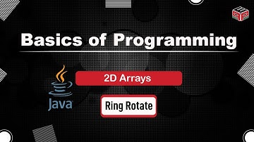 Ring Rotate |  2D Arrays | In English | Java | Video_7