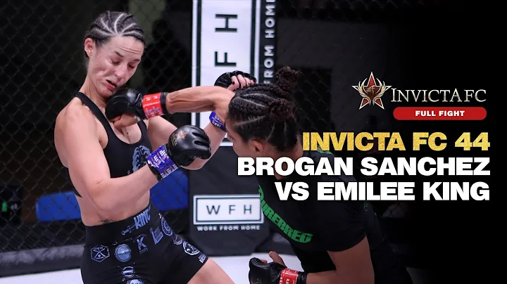 Full Fight | Brogan Sanchez takes on Emilee King in this exciting flyweight match-up | Invicta FC 44