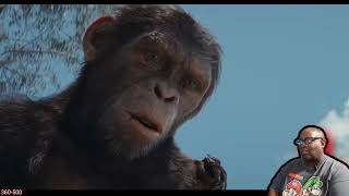 Kingdom of the Planet of the Apes Final Trailer Reaction. OMG!! the human can speak.