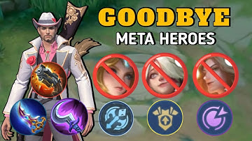 GOODBYE META HEROES !!! CLINT NEW META DESTROYER EMBLEM + BUILD INSTANT KILL - Mobile Legends
