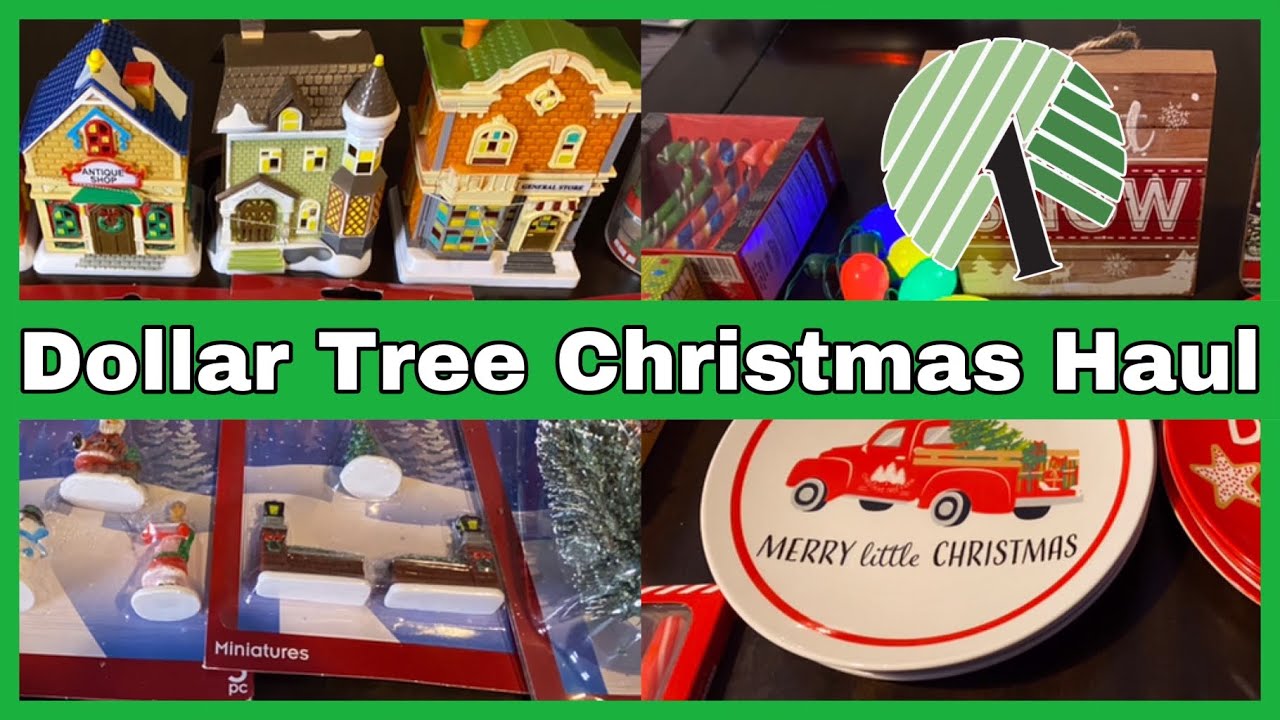 Dollar Tree Christmas Haul | Christmas Decor & More | Christmas 2020