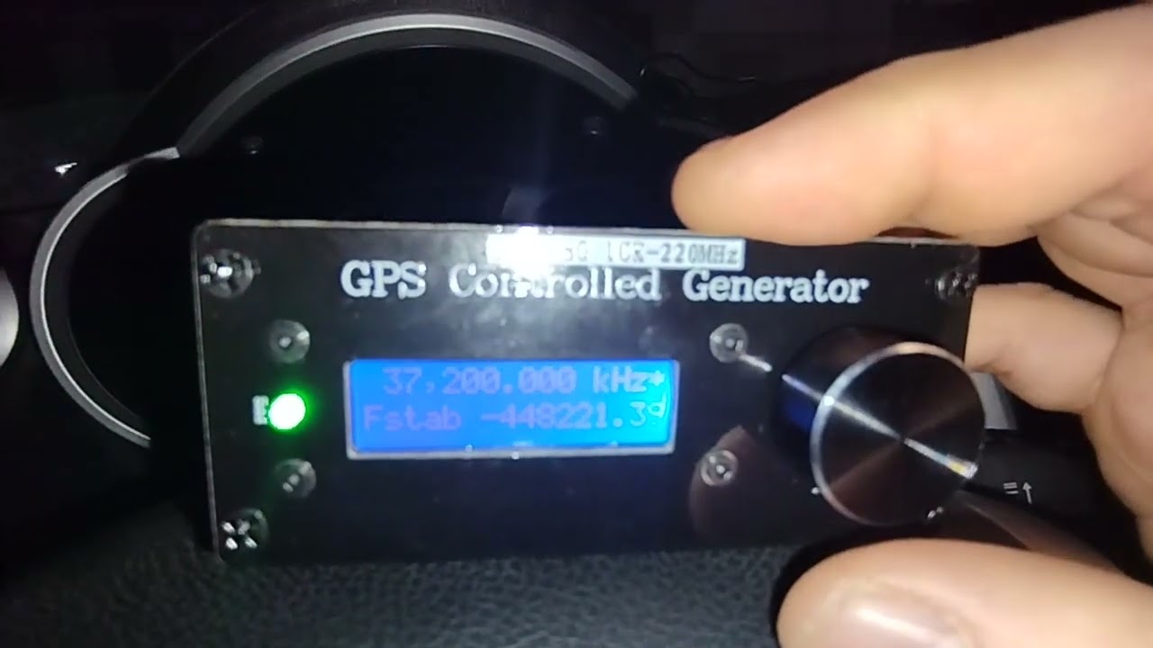 Опорный генератор с настройкой до 220 мгц и стабилзацией по GPS