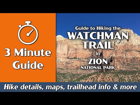 Watchman Trail — 3-Minute Guide