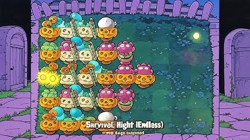 【NE】Rear Group Gloom Cobless (5 Flower Version) | Double Doom + Double Ice | Setup by @imPLANT_PVZ