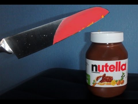 COUTEAU 1000 DEGRÉS VS NUTELLA 