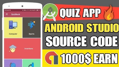 Quiz App Source Code || Free Android Studio Source Code