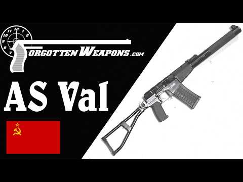 AS Val: The Soviet 9x39mm Silent Assault Rifle