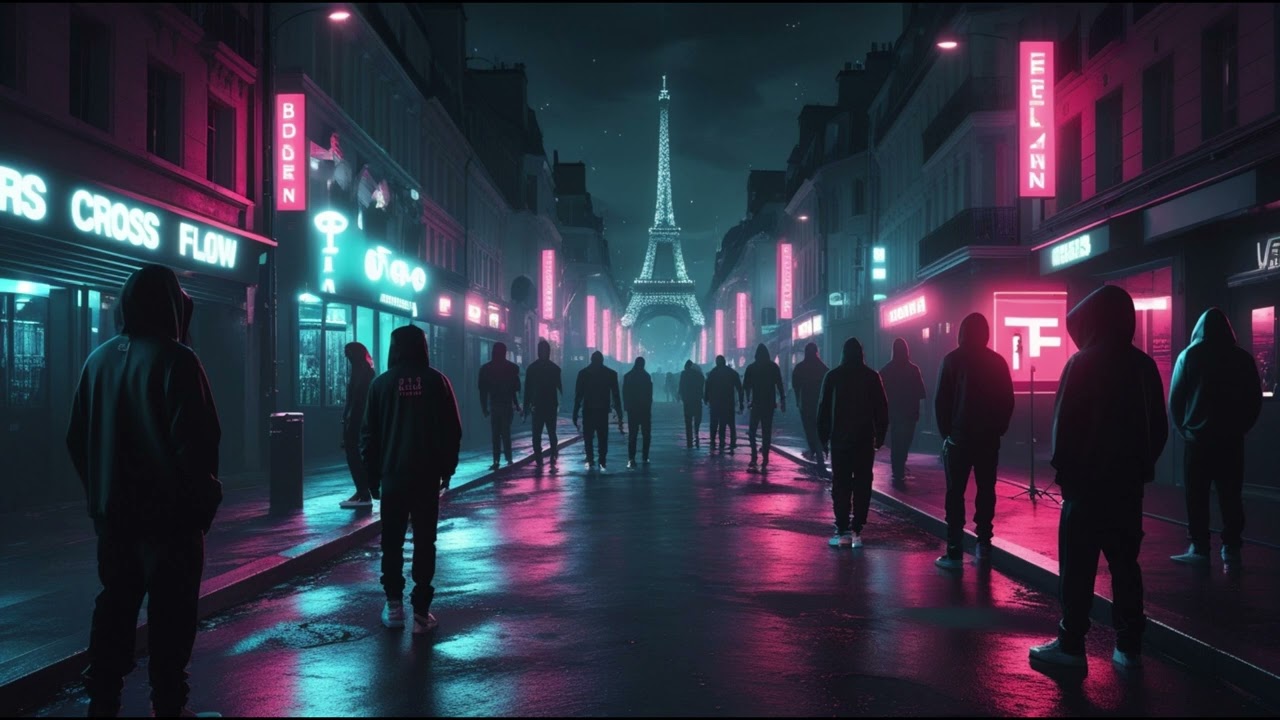 French Rap Instrumental 🇫🇷 | Dark Paris Hip Hop Vibes