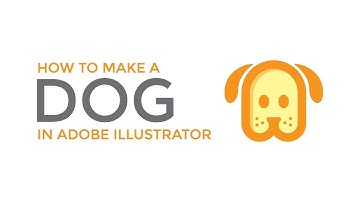 How to make a Dog in Adobe Illustrator | Illustrator tutorial