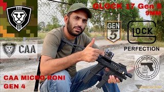 CAA MICRO RONI GEN 4 with GLOCK 17 Gen 5 detail review in Urdu/Hindi (4K)
