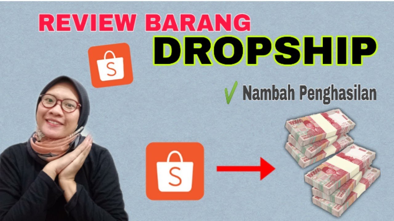 REVIEW CONTOH BARANG  YANG DIKIRIM DROPSHIP  Nambah 