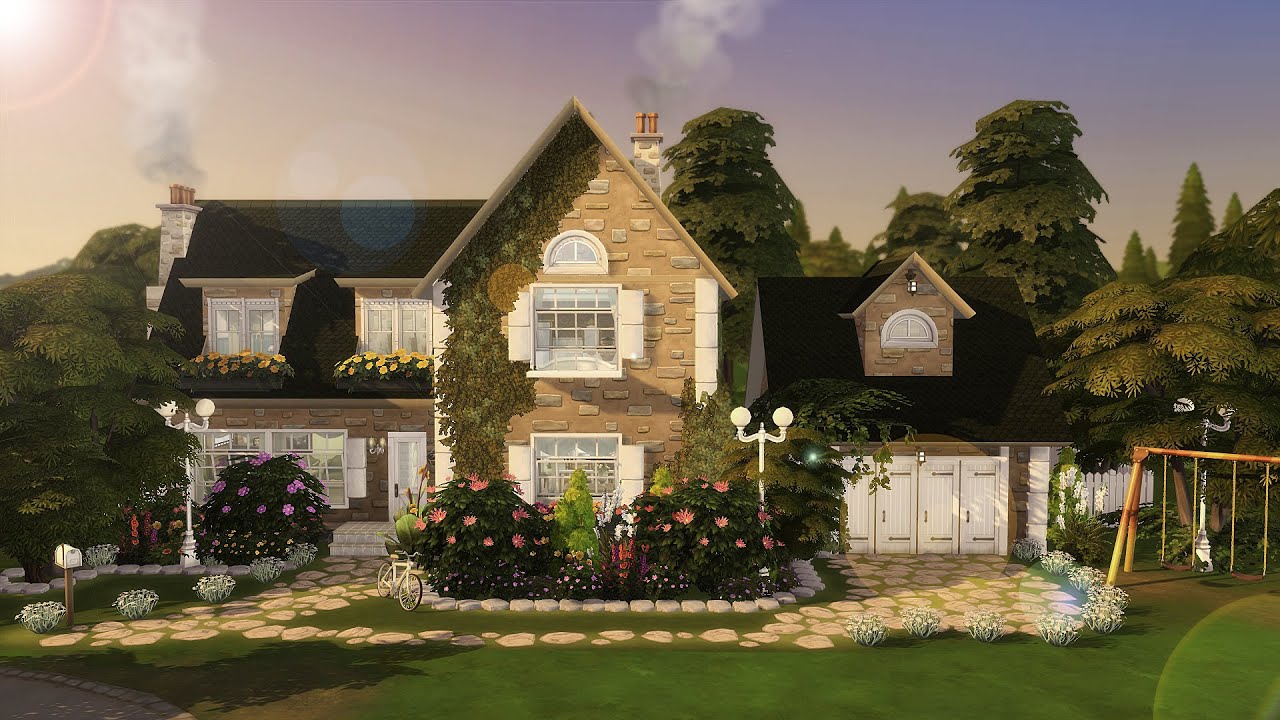 CASA DE CAMPO EM ESTILO FRANCÊS│French House│The Sims 4