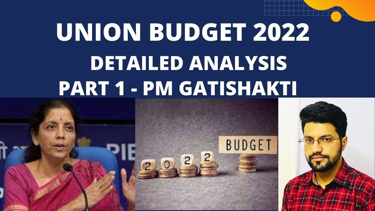 Budget 2022 Analysis | For All competitive Exams | Part 1 | PM GatiShakti | CA Mohamad Lateef