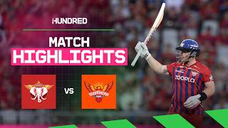 Manchester Super Giants vs Sunrisers Leeds Highlights, MSG Win by 10 Wickets
