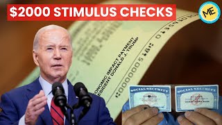 Breaking News: $2,000 Stimulus Checks for SSI, SSDI, VA Beneficiaries! | Moconomy Explained.