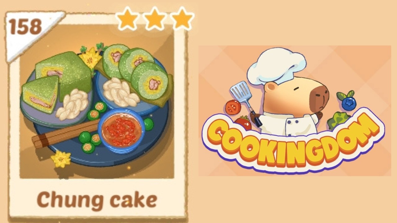 Cookingdom Level 159 Chung cake | Game Walkthrough🎮 - YouTube