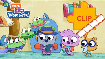 The Mystery of the Weird and Scary Sound | Work It Out Wombats! on PBS KIDS