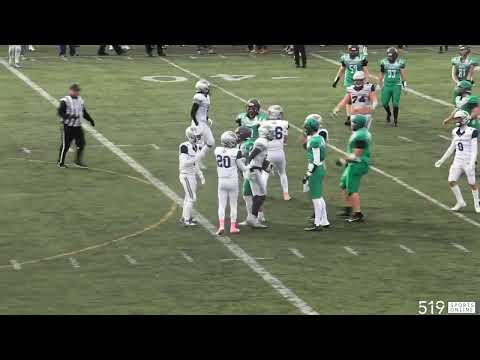 WCSSAA Senior Football Playoff Qualifier Waterloo Oxford Gators Vs Jacob Hespeler Hawks 