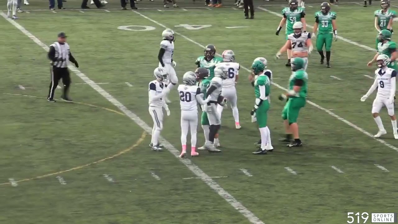 WCSSAA Senior Football (квалификация на плей-офф) — Waterloo-Oxford Gators против Jacob Hespeler ...