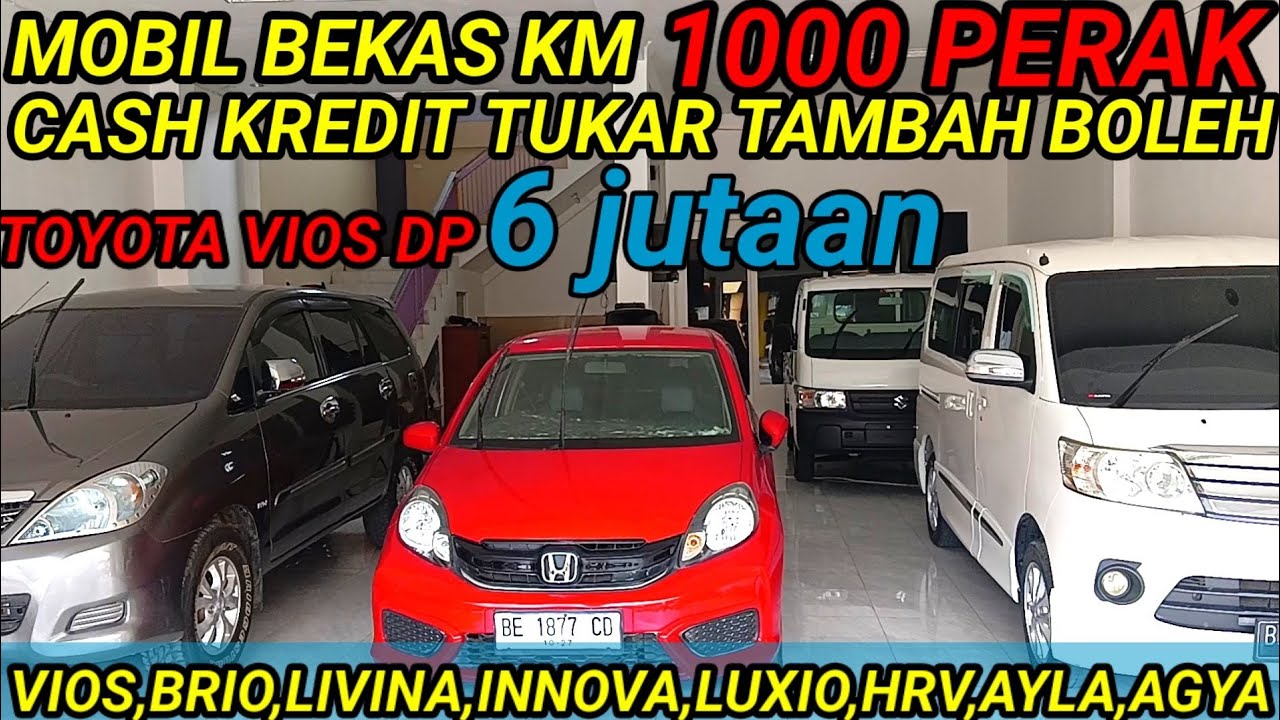 MOBIL BEKAS TERMURAHTOYOTA VIOS KREDIT DP 6 JUTAAN MOBIL BEKAS KM 1000 PERAK SECOND RASA BARU‼