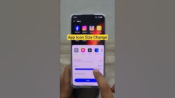 realme app icon size change #icon #realme #techtips