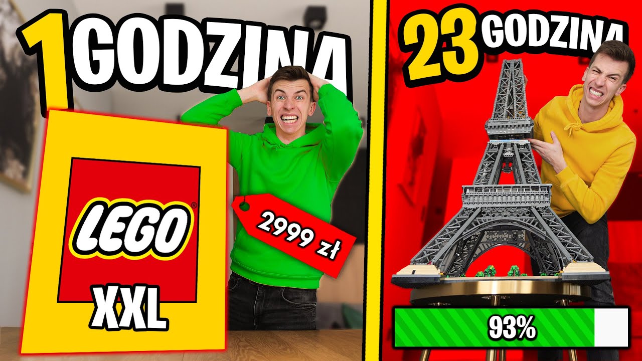 MUSIAŁEM UŁOŻYĆ w 24H NAJWIĘKSZE LEGO NA ŚWIECIE ALBO.. STANIE SIĘ TO!