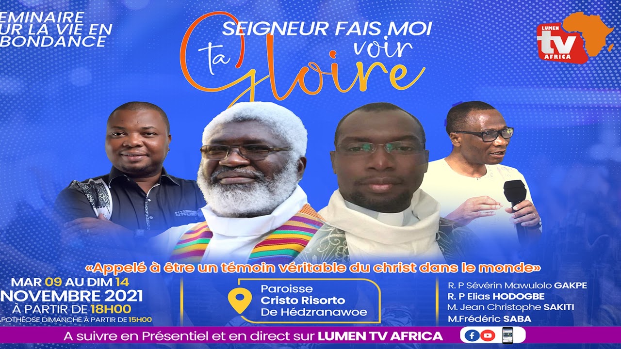 [ LUMEN TV AFRICA SÉMINAIRE SUR LA VIE EN ABONDANCE