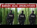 Polis rəisi parkda əkilmiş ağacları neylədi?! Müdhiş əməliyyat!