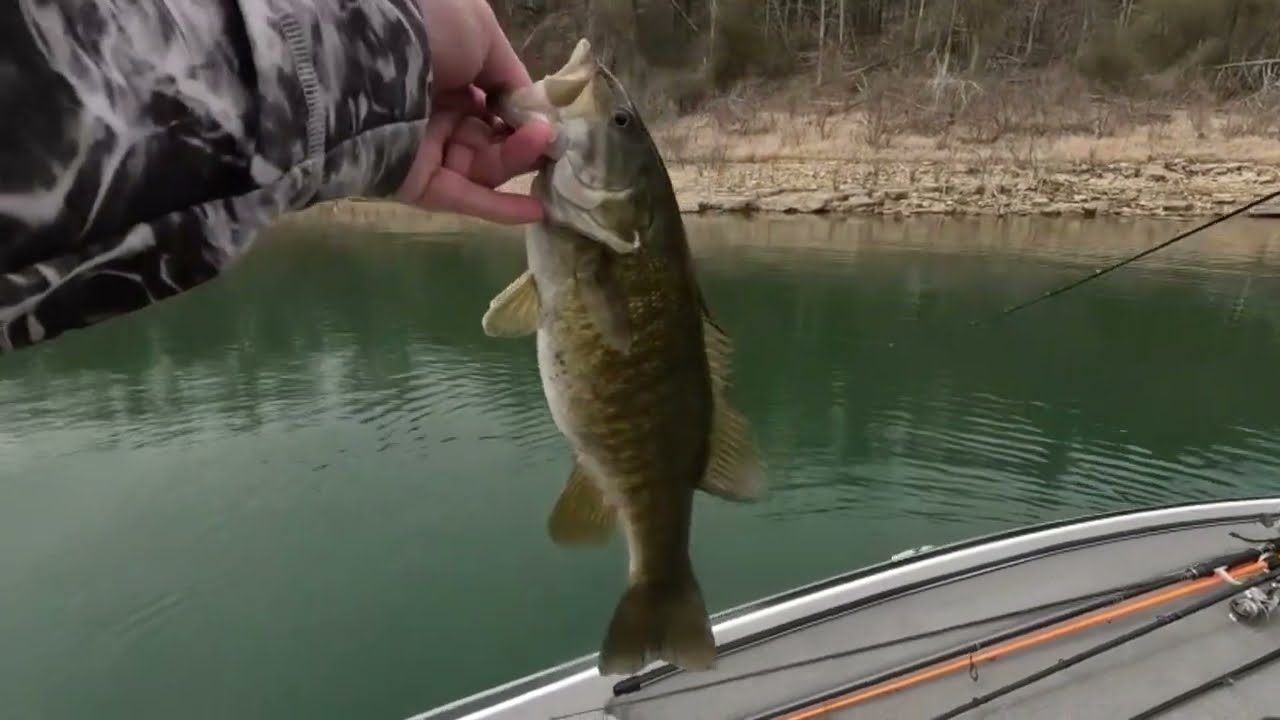 Practicing for a club tournament on Norfork Lake