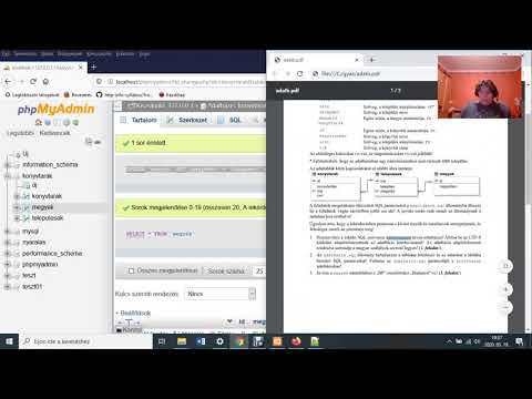 Videó: Hogyan exportálhatok MySQL adatbázissémát?