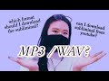 MP3 vs WAV: Which format should I download subliminals?