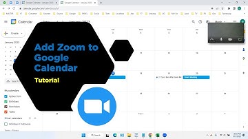 How to Add Zoom to Google Calendar