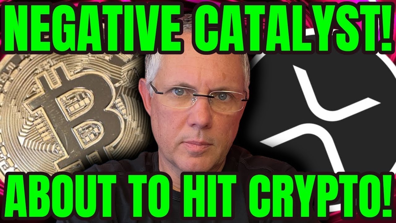 HUGE Negative Catalyst About To Hit Crypto! Breaking Crypto News!