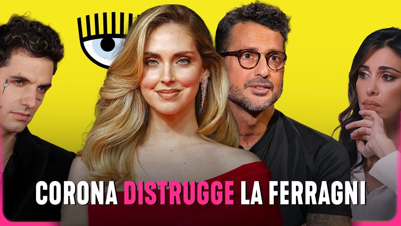 Fabrizio Corona distrugge Chiara Ferragni: le Corna, il Processo e Fedez | Gossip Crime