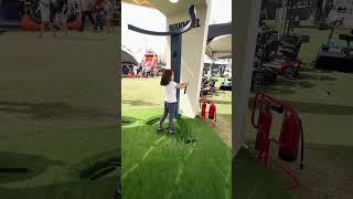 Reflex Game Challenge at Emirates Golf Club | Interactive Event Activation |  #eventtechnology