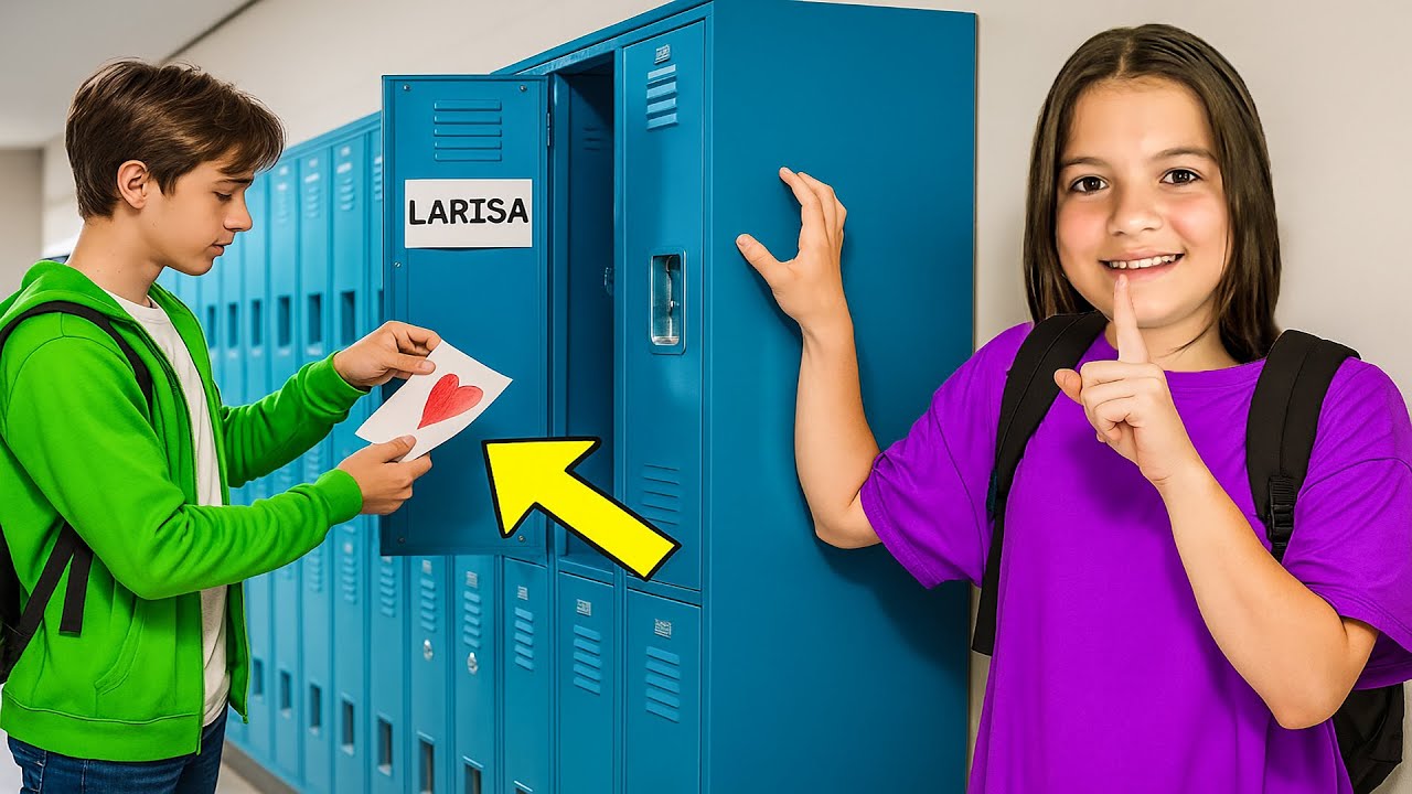 Larisi neko šalje LJUBAVNA PISMA iz NJEZINE ŠKOLE !