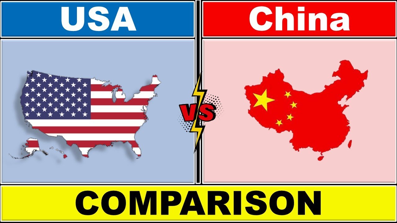 United States vs China | China vs USA Country Comparison 2024 - YouTube