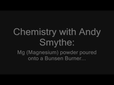 Chemistry with Andy Smythe - Magnesium Powder & Bu...