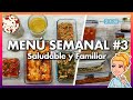 💚 Menú SEMANAL ECONÓMICO y SALUDABLE #3 🕒 Cocina en 2 Horas para Toda la Semana 😋 Meal Prep Español