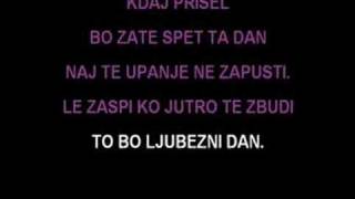 Karaoke - Pepel in kri - Dan ljubezni chords