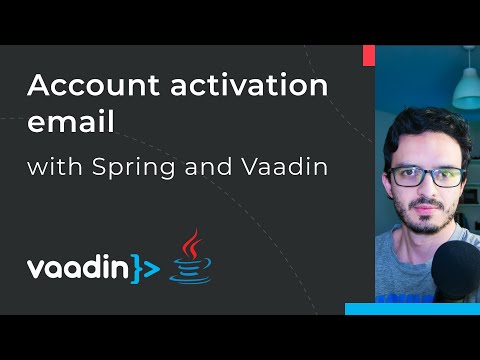Activate new accounts by email