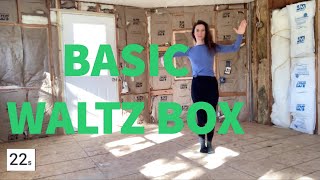 WALTZ BOX|How to|BALLROOM TECHNIQUE