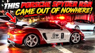 This Porsche Spyder RSR Came Out Of Nowhere!