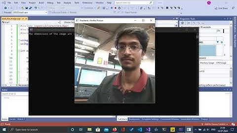 OpenCV 4 C++ - Loading the image using OpenCV library - Visual Studio 2019