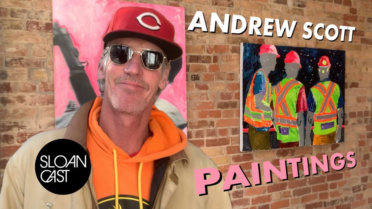 Andrew Scott Paintings / interview (Oct 11, 2025)