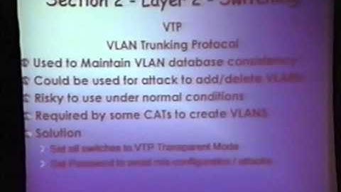 Black Hat Windows 2002 - Protecting Your Cisco Infrastructure Against the Latest "Attacktecs"
