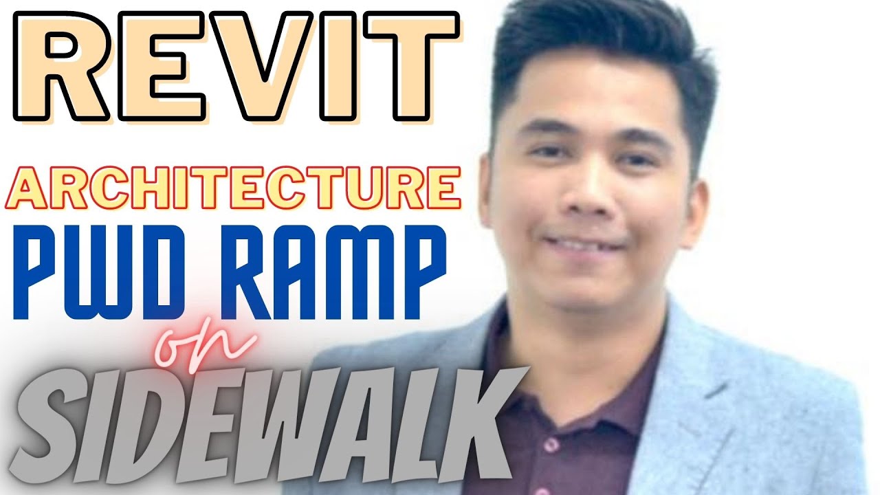 CREATING A PWD RAMP ON SIDEWALK REVIT TUTORIAL YouTube